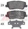  35035 Brake Pad Set, disc brake